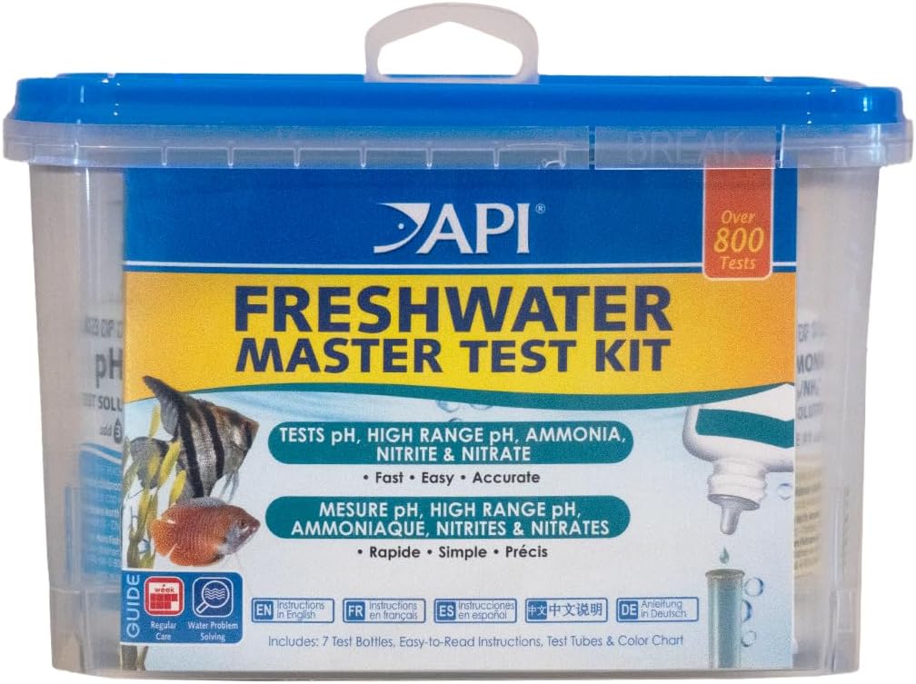 API FRESHWATER MASTER TEST KIT 800-Test Freshwater Aquarium Water Master Test Kit